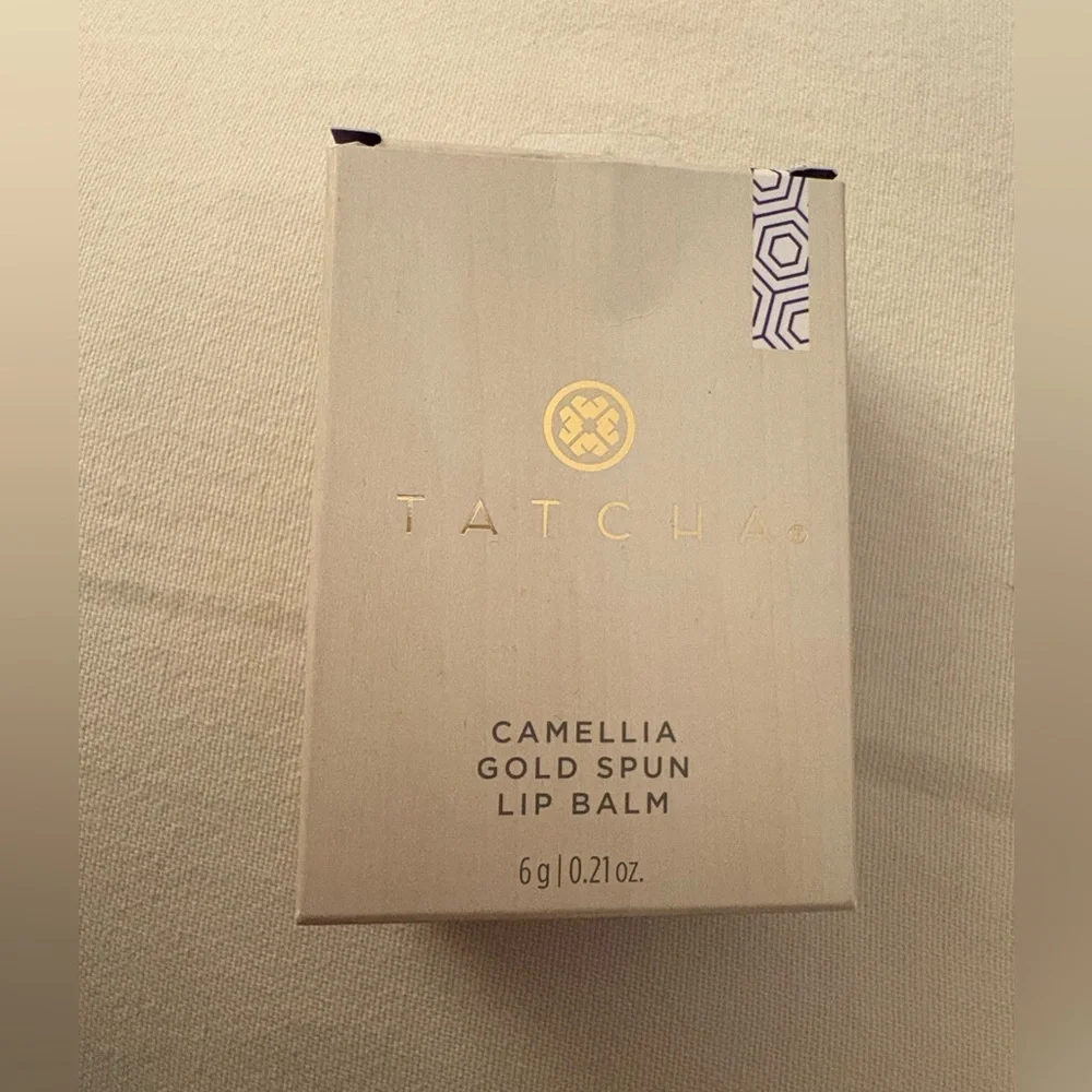 Tatcha Camellia Gold Spun Lip Balm